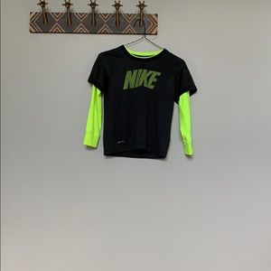 Nike long sleeve polyester shirt